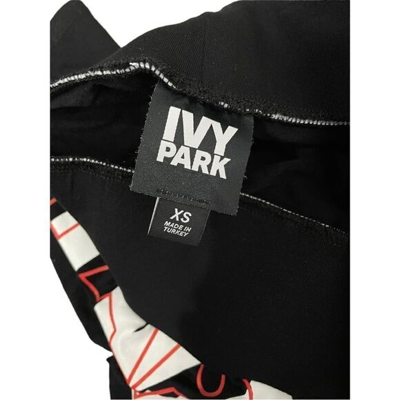 IVY PARK Signature Logo Black Ankle Leggings XS - Picture 7 of 9